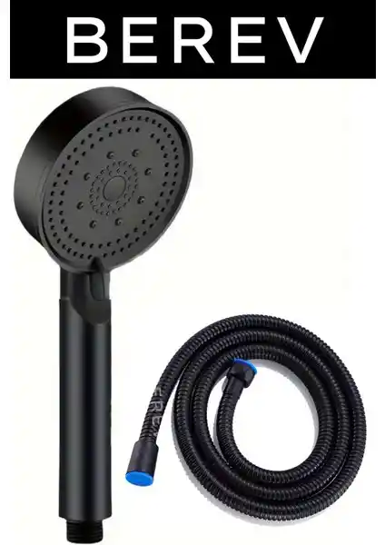 Berev 5 Fonksiyonlu Yüksek Basınçlı Duş Başlığı ve Seti Modern Banyolar İçin Yenilikçi Çözüm
