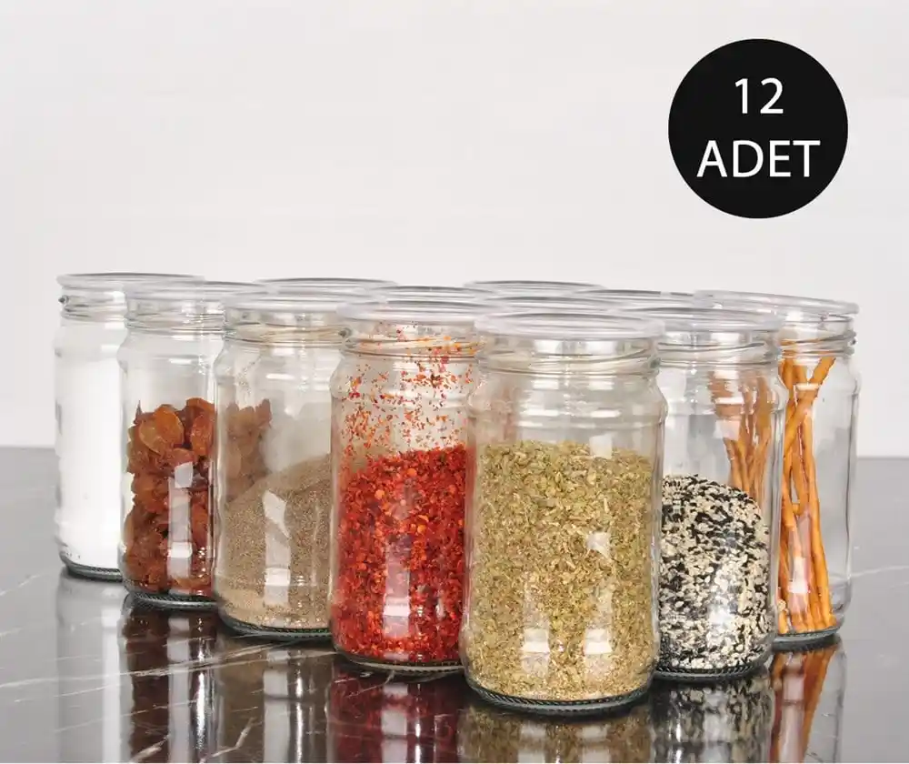 Bernardo 12'li Baharatlık Seti ile Mutfaklarınızı Şekillendirin ve Dekorasyonunuza Şıklık Katın