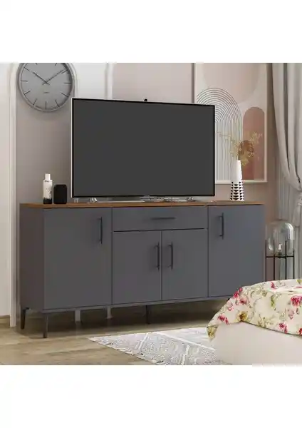 Betroya Laura Konsol Antrasit ile Modern ve Şık Dekorasyon Çözümleri