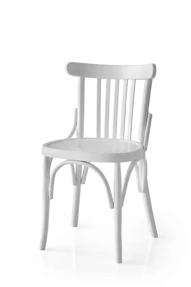 Beyaz Ahşap Sandalye ile Modern ve Klasik Dekorasyonlarda Zarif Çözümler