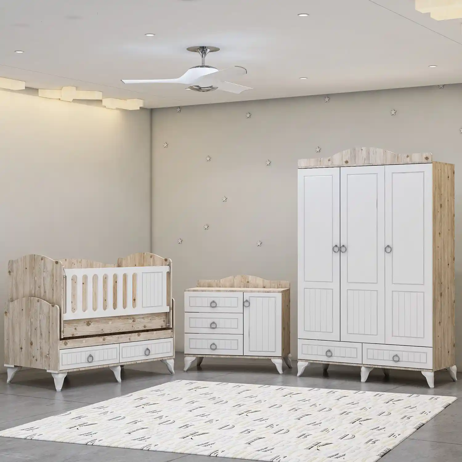 Beyaz Bebek Odası Dekorasyonu: Saflık ve Şıklığın Modern Tasarım Rehberi