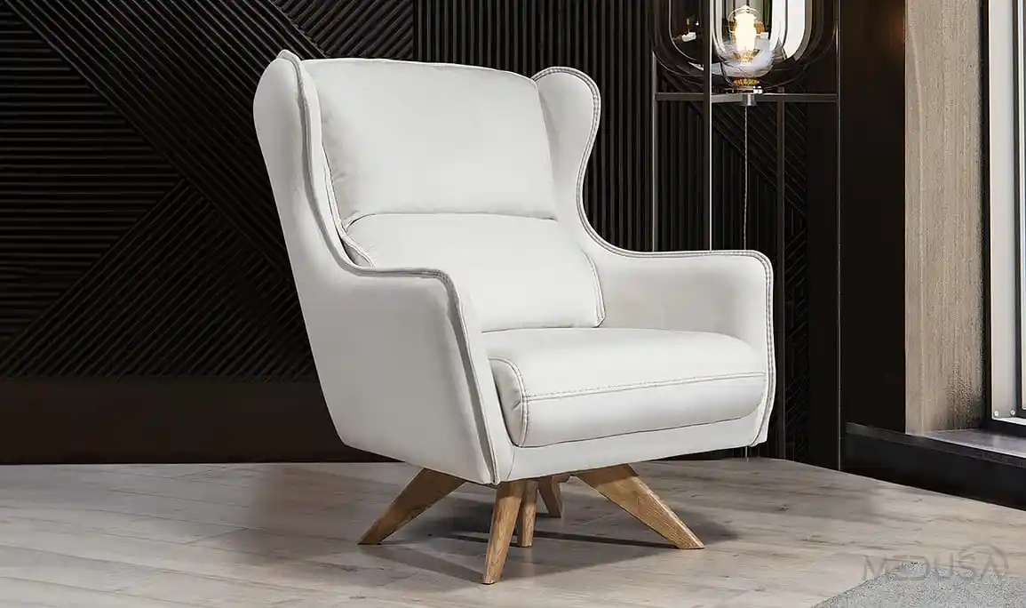 Beyaz Berjer ile Dekorasyonunuzu Şıklık ve Fonksiyonellik ile Zenginleştirin