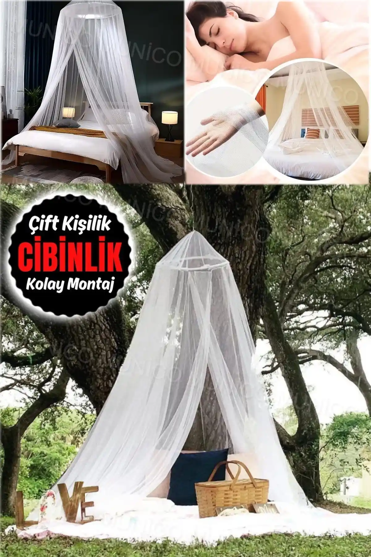 Beyaz Cibinlik ile Dekorasyonda Zarafet ve Ferahlık Yaratma Yöntemleri