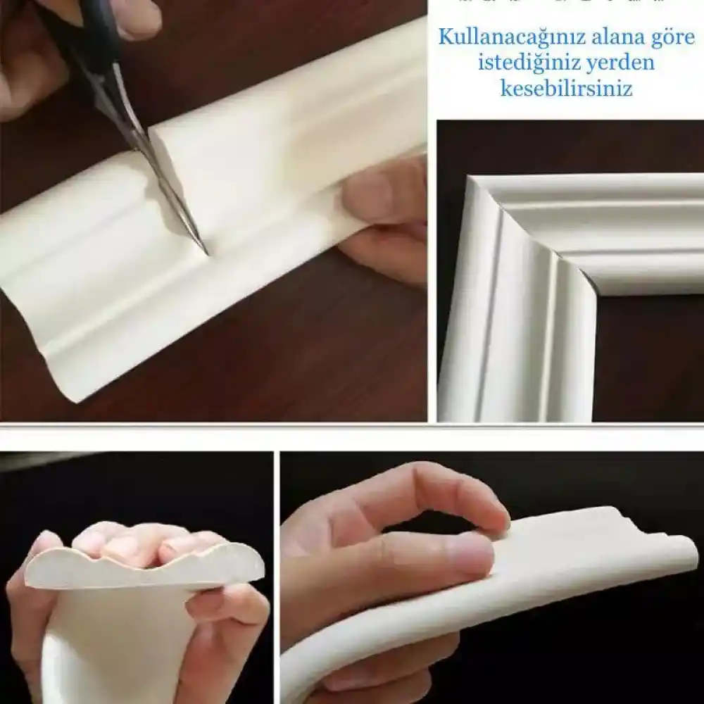 Beyaz Duvar Çıtası ile Modern ve Şık İç Mekan Dekorasyonu Nasıl Yapılır