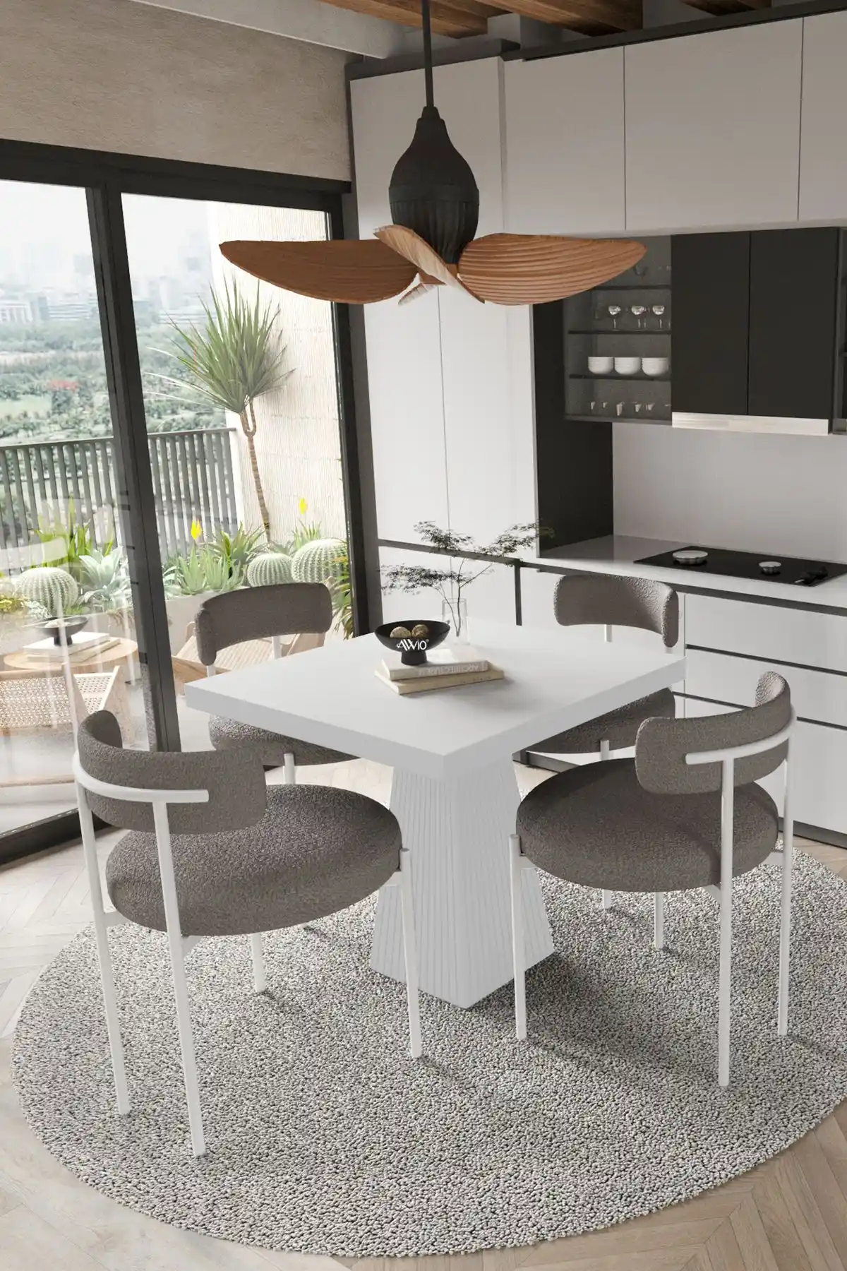 Beyaz Lake Mutfak Masası Seçenekleri ve Modern Dekorasyon İpuçları