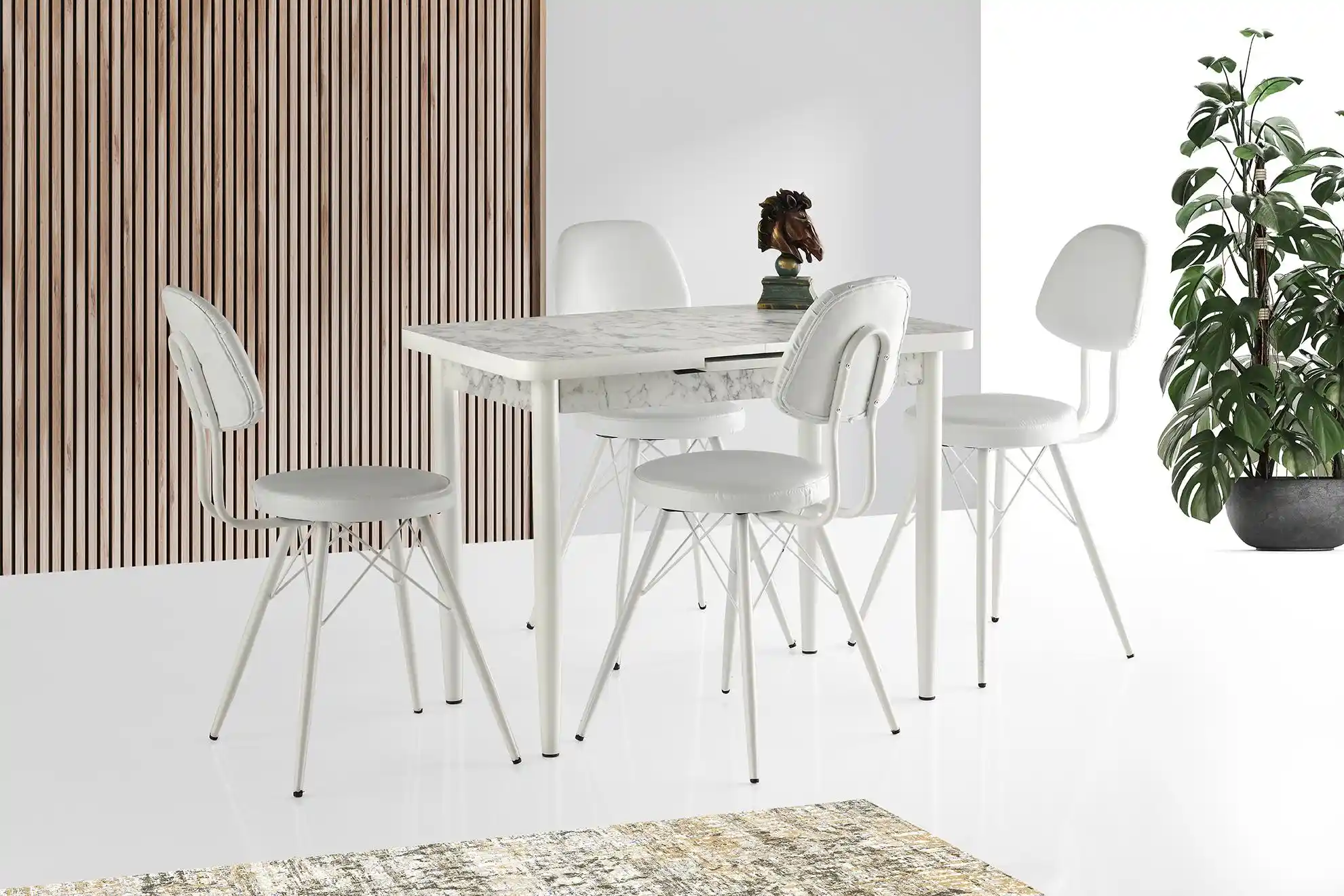 Beyaz Mermer Mutfak Masası Seçenekleri ve Dekorasyon İpuçları