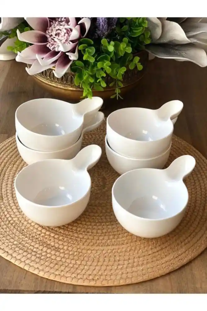 Beyaz Porselen Kase ile Dekorasyonda Zarif ve Fonksiyonel Çözümler