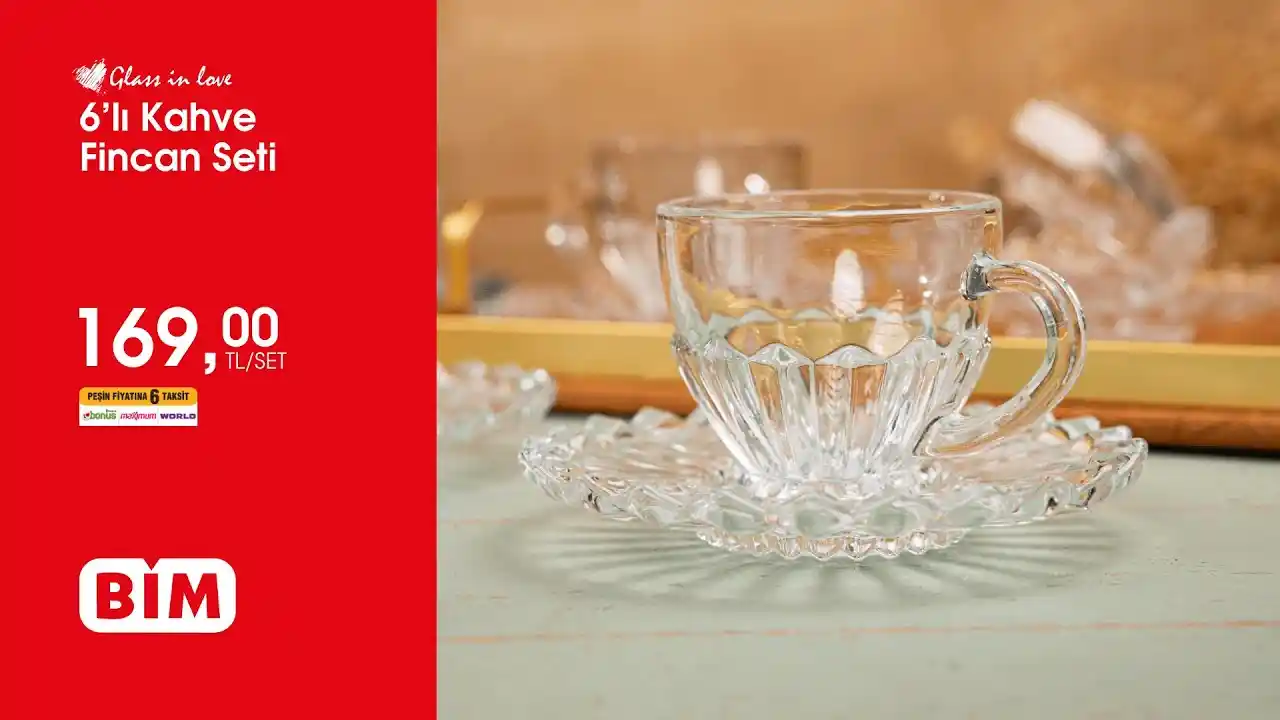 Bim Cam Kahve Fincanı ile Dekorasyonda Zarafet ve İşlevselliğin Buluşması