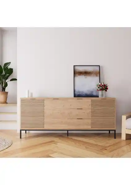 Bimossa H0060 Alya Konsol: Modern ve Çok Yönlü Dekorasyon İçin Şık Bir Mobilya Seçeneği