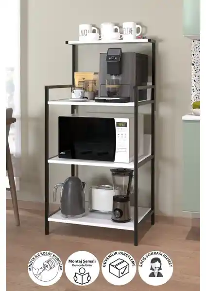 Bofigo Mutfak Standı Modern Tasarımı ve Dayanıklı Yapısıyla Şıklık Katıyor