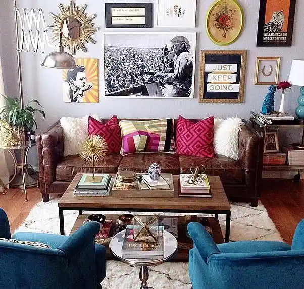 Bohem Ev Dekorasyonu: Yaratıcılık ve Özgürlüğün Simgesi Modern İç Mekan Tasarımı