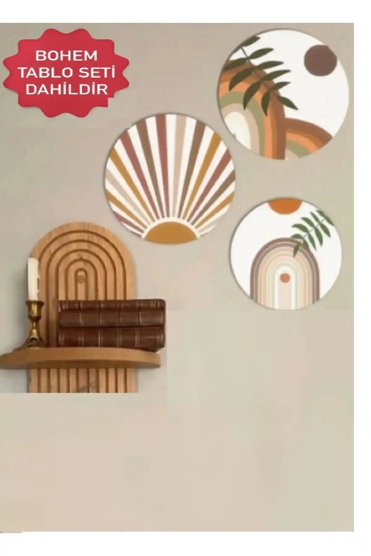 Bohem Tarz ve Tablo Setleri ile Evinize Renk ve Özgünlük Katın