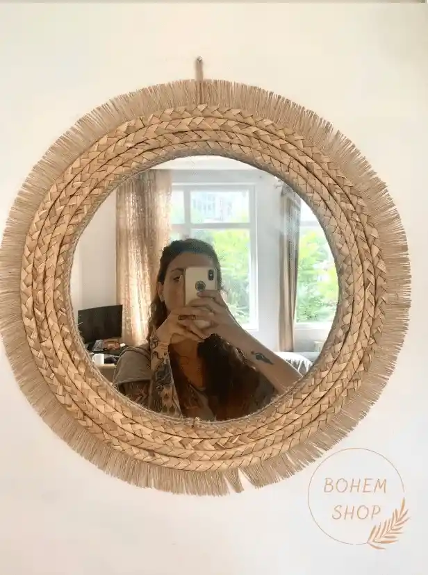 Bohem Tarzı Makrome Aynalar ile Dekorasyonunuzu Yenileyin ve Sıcak Bir Atmosfer Yaratın
