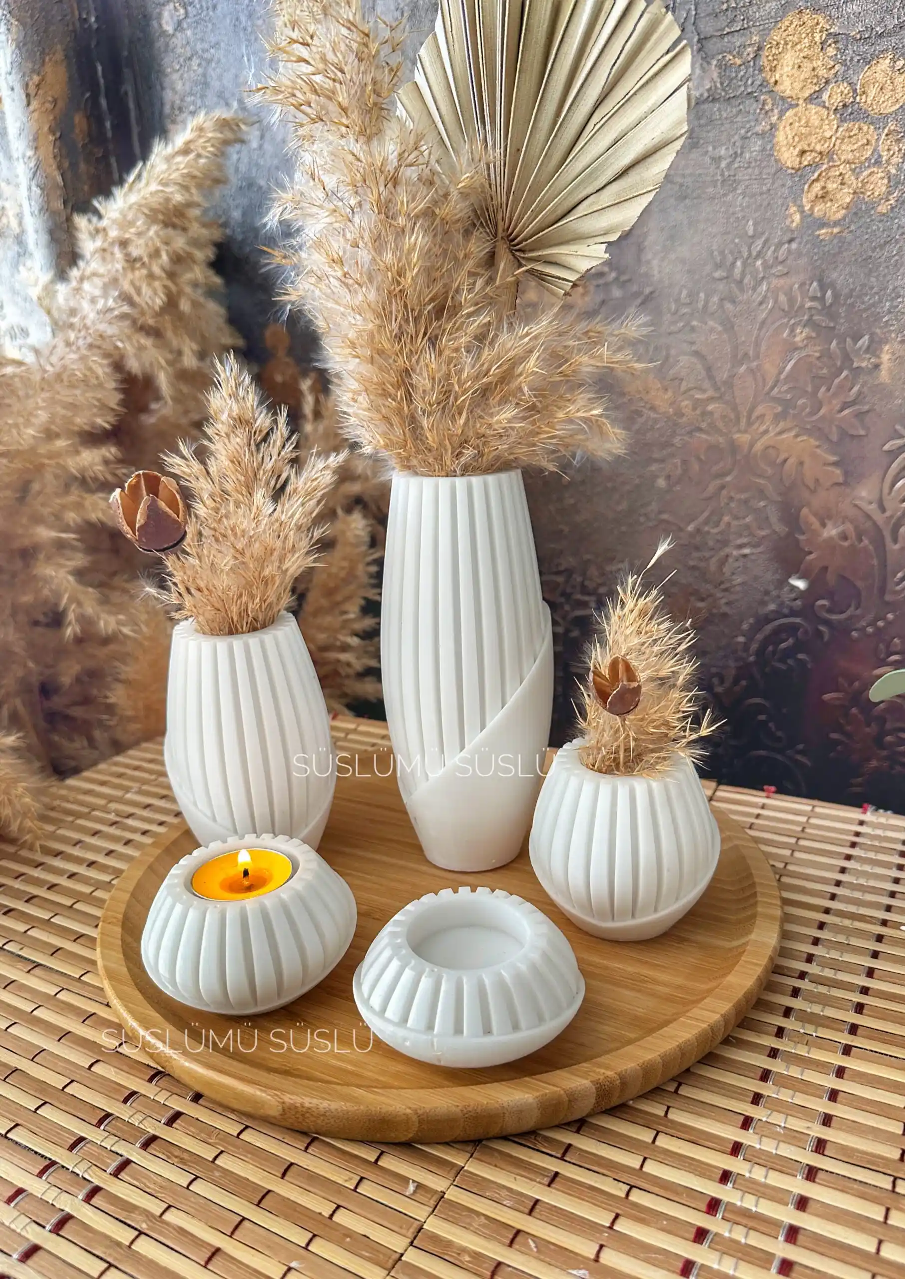 Bohem Vazo ile Evinize Sanat Katın: Dekorasyonda Özgün ve Doğal Bir Dokunuş