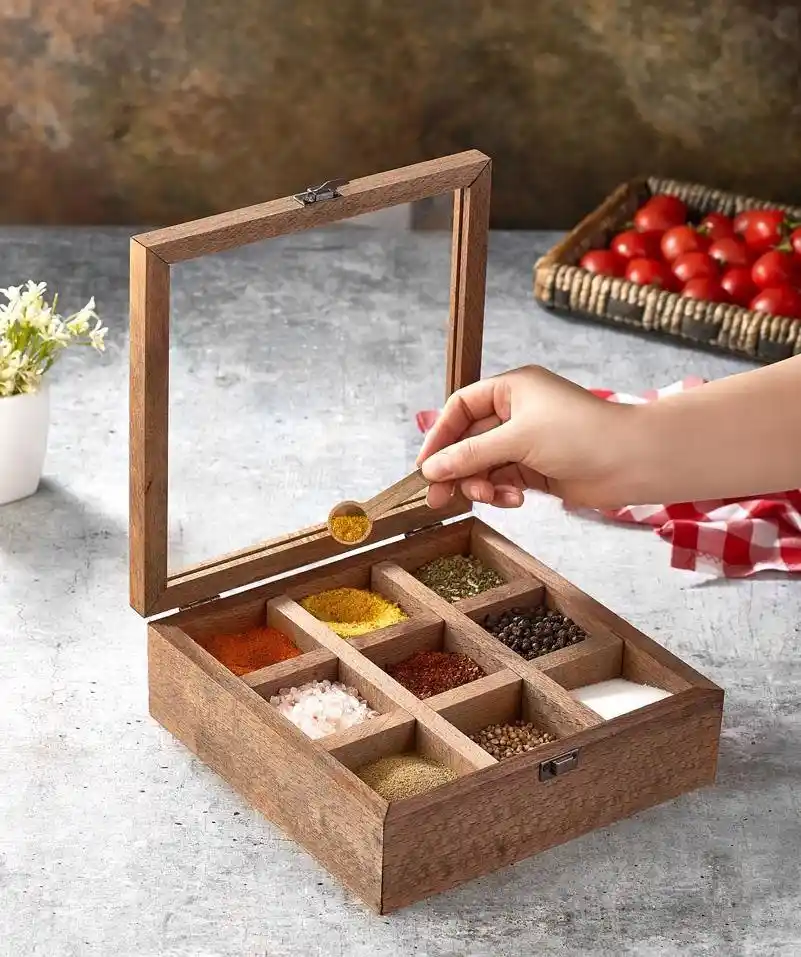 Bölmeli Baharatlıklar ile Mutfakta Şıklık ve Düzen Sağlamanın Yolları