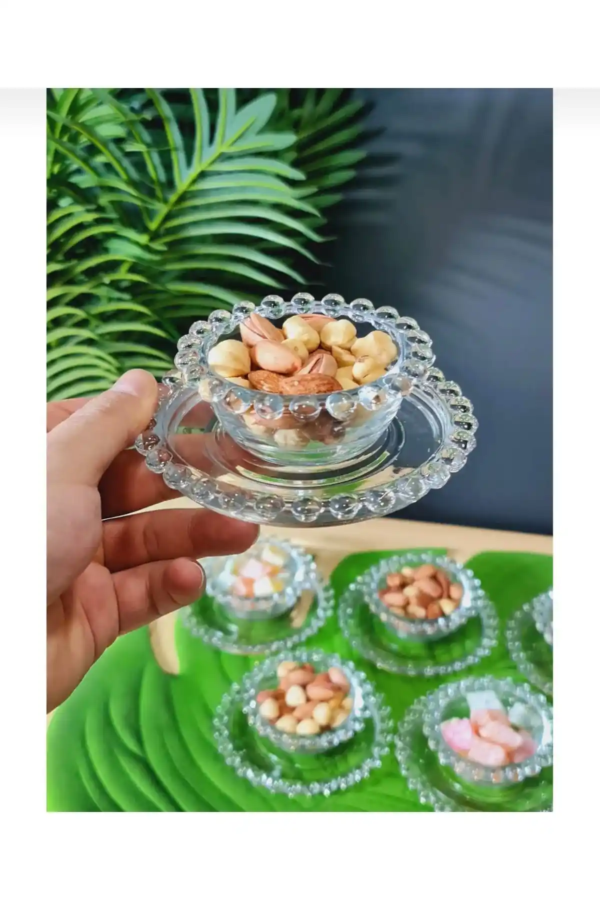 Boncuk Serisi Sunumluklar ile Sofralarınıza Şıklık Katmanın Yolları