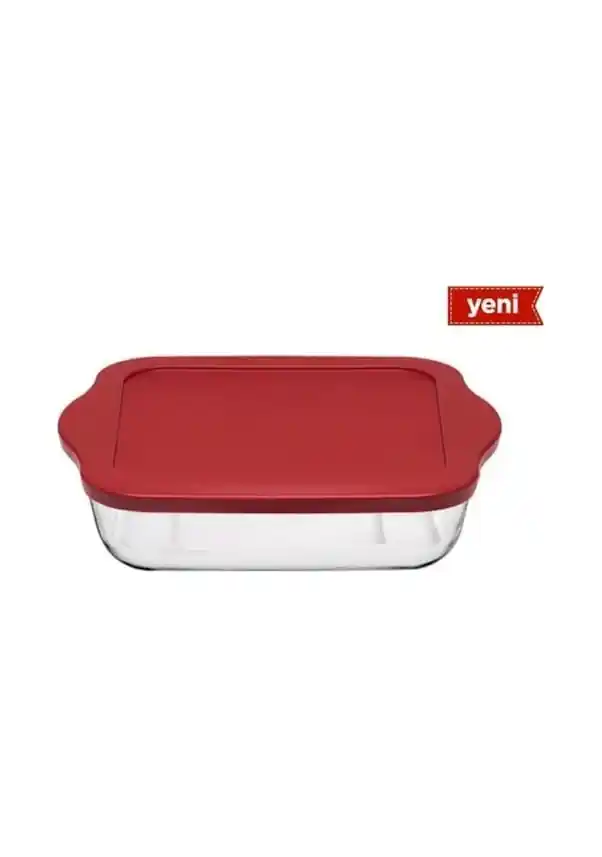 Borcam Plastik Kapaklı Kare Tepsi: Estetik ve Fonksiyonellik Bir Arada Mutfak ve Dekorasyon Ürünü