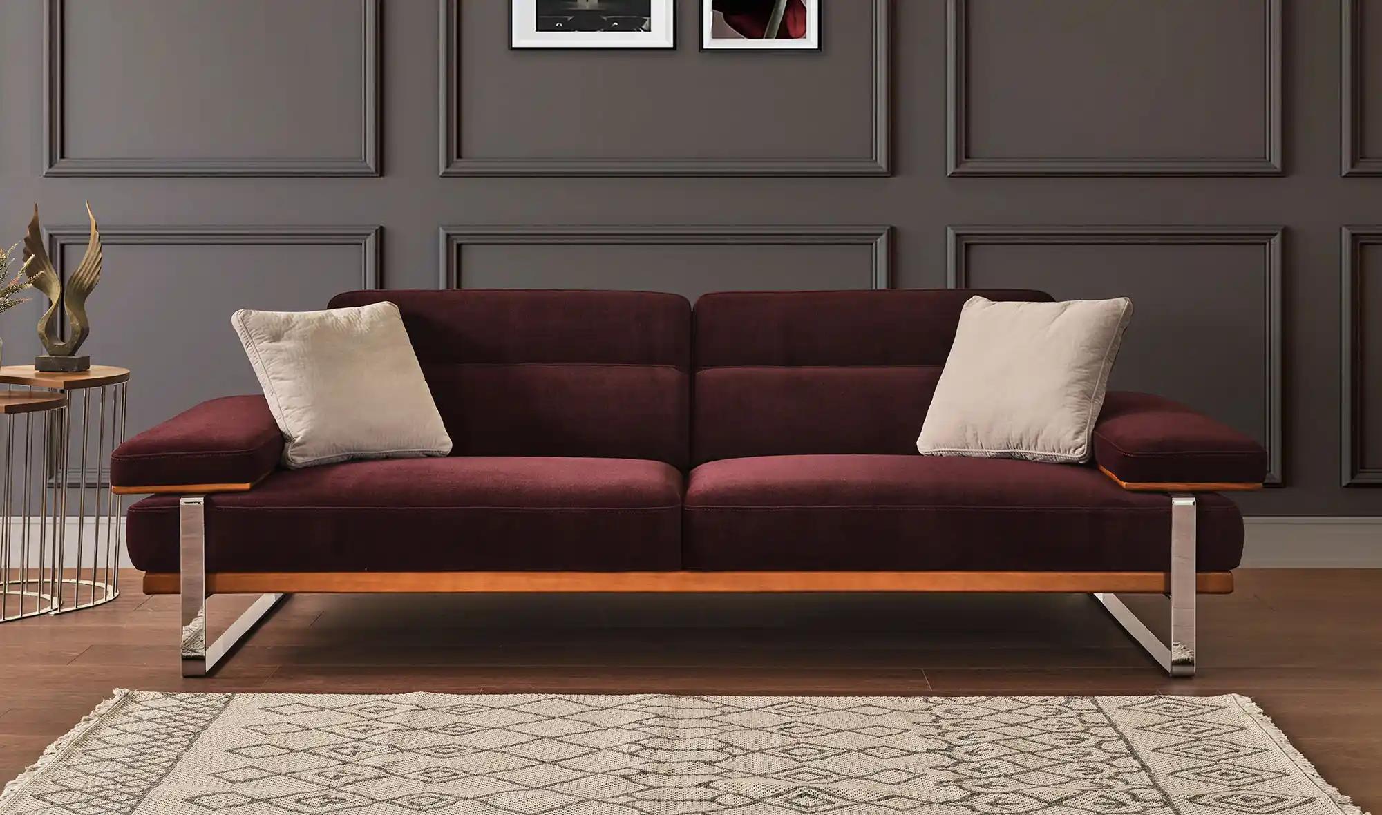 Bordo Mobilya ile Dekorasyonda Zarafet ve Şıklık Yaratma Rehberi