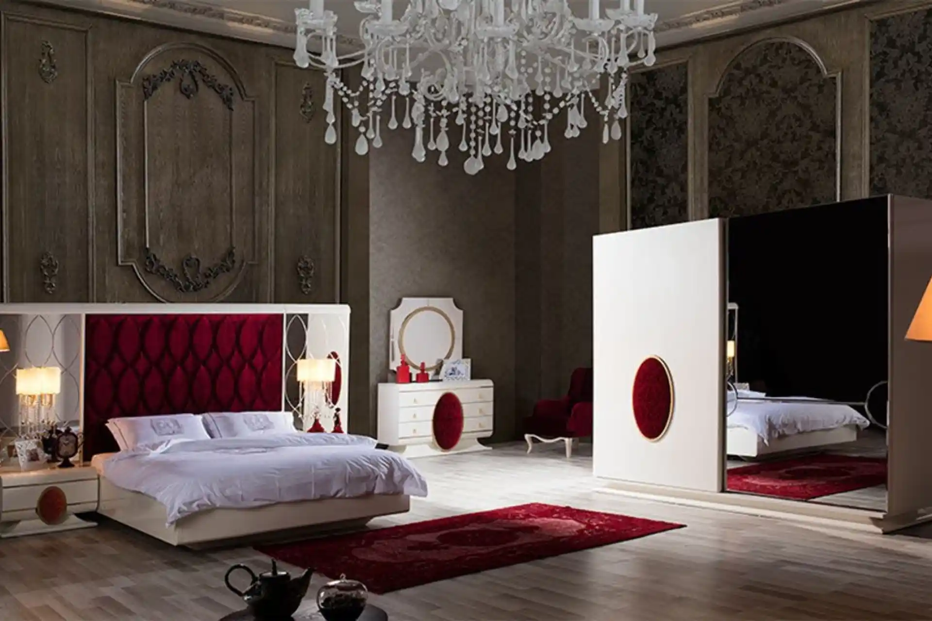 Bordo Yatak Odası Dekorasyonu İçin Şık ve Sıcak Atmosfer Yaratma Rehberi