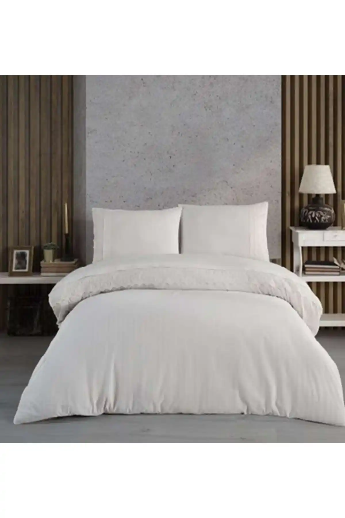 Brillant Güpürlü Nevresim Takımıyla Yatak Odasında Zarafet ve Şıklık Yaratın