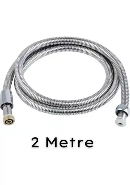 Brkyapı 2 Metre Paslanmaz Çelik Krom Duş Hortumu Detaylı İnceleme