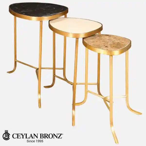 Bronz Sehpa ile Dekorasyonunuza Şıklık ve Dayanıklılık Katın 75-90 Karakter