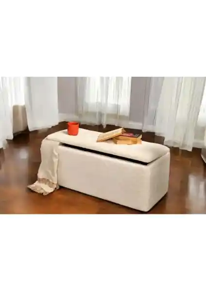 Bugi Home Collection Denmark Puf: Modern ve Çok Amaçlı Oturma ve Saklama Ünitesi