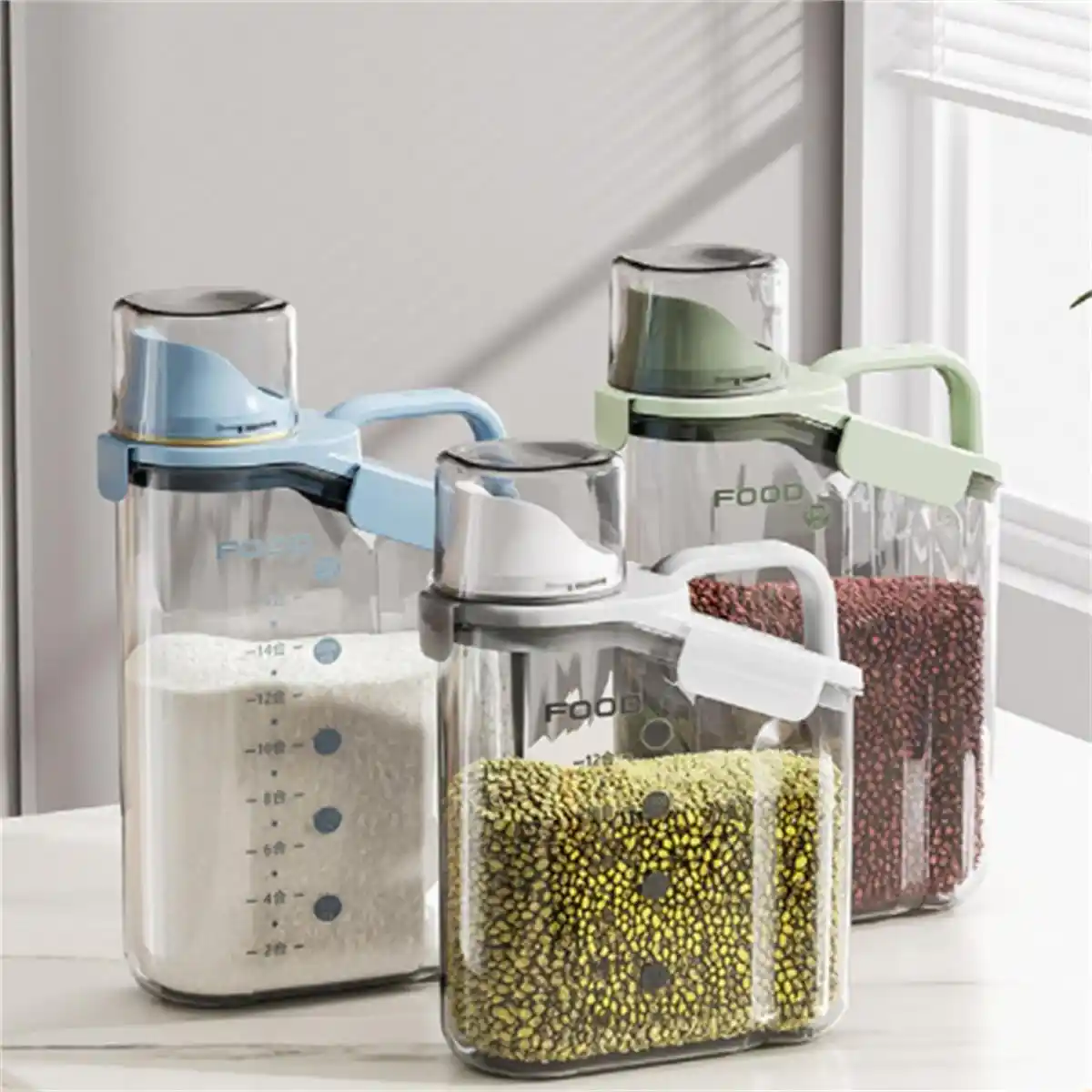 Büyük Boy Bakliyat Saklama Kapları ile Mutfak Dekorasyonunu Geliştirme Rehberi