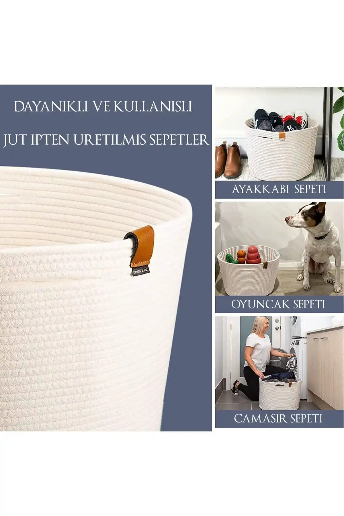 Büyük Boy Sepetlerle Dekorasyonda Şıklık ve İşlevsellik Nasıl Sağlanır