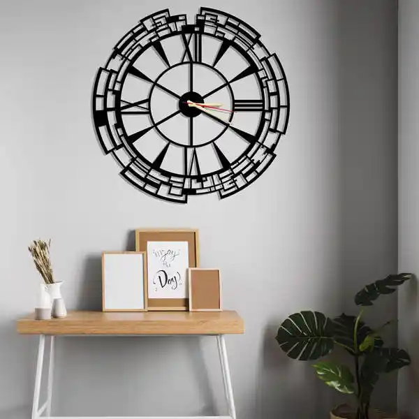 Büyük Duvar Saati 70x70: Modern Dekorasyonun Şıklık Simgesi ve Mekân Genişletici Özelliği