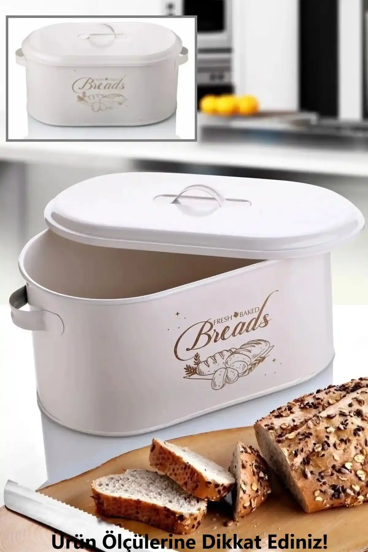 Büyük Ekmek Kutuları ile Mutfakta Fonksiyonellik ve Estetiğin Uyumunu Sağlama