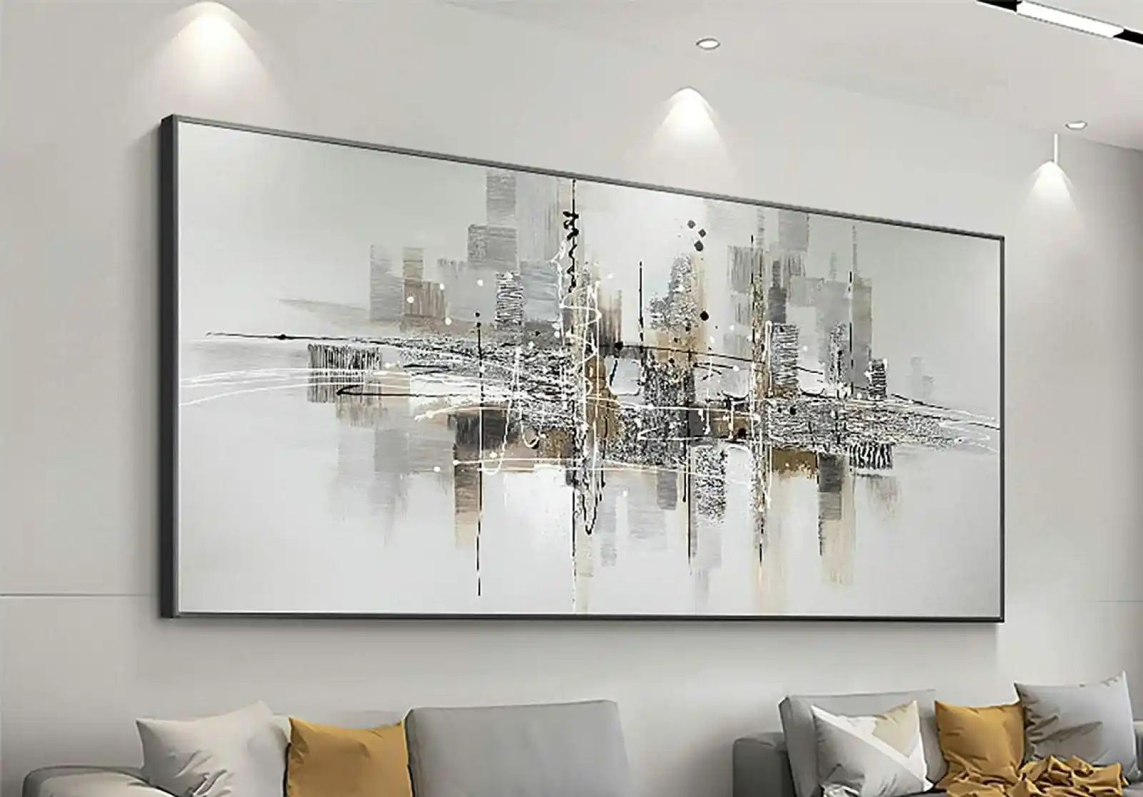 Büyük Tablo Modelleriyle Mekânlarınızı Şıklık ve Derinlik Katın