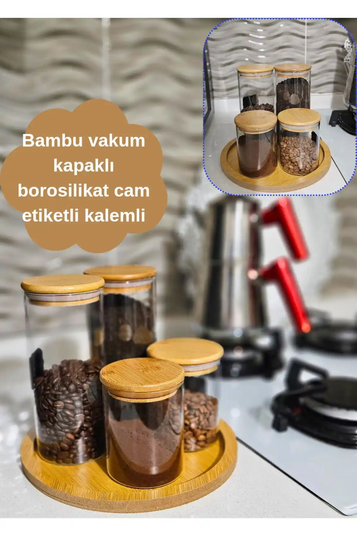 Cam Kahve Kavanozlarıyla Dekorasyonunuzu Şıklık ve Fonksiyonellik ile Buluşturun