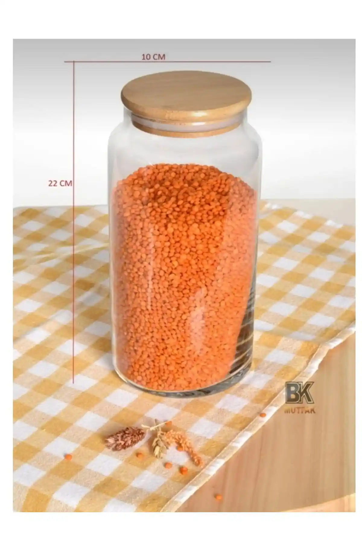 Cam Kavanozlarla Modern ve Şık Mutfak Dekorasyonu için Pratik Saklama Çözümleri