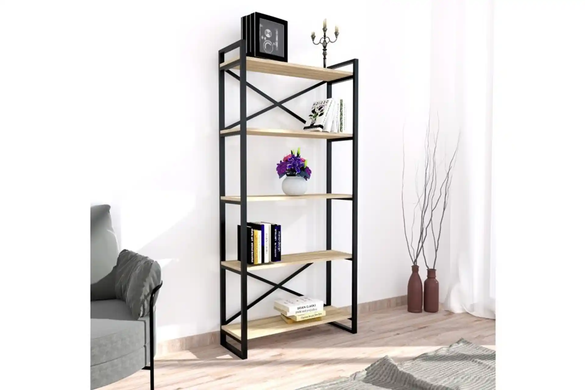 Cam Kitaplıklarla Dekorasyonunuzu Modern ve Şık Bir Şekilde Yenileyin