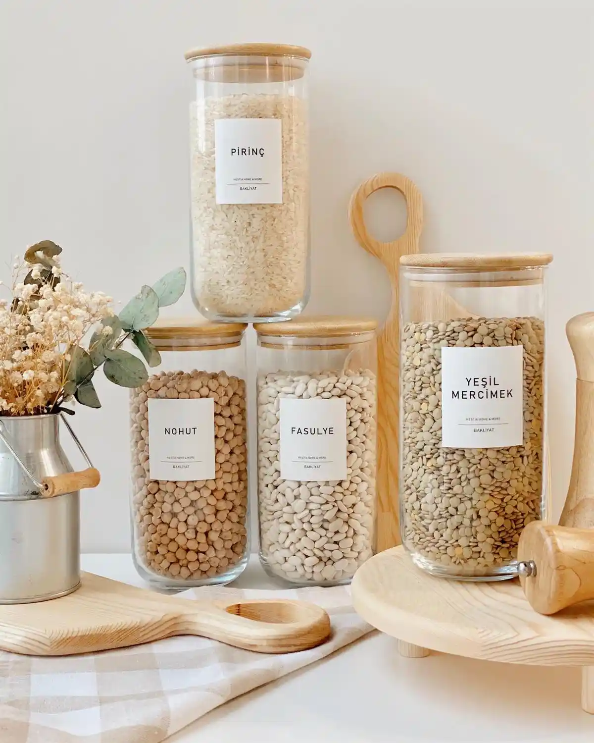 Cam Vakumlu Kavanozlar ile Dekorasyonda Estetik ve İşlevsellik Bir Arada