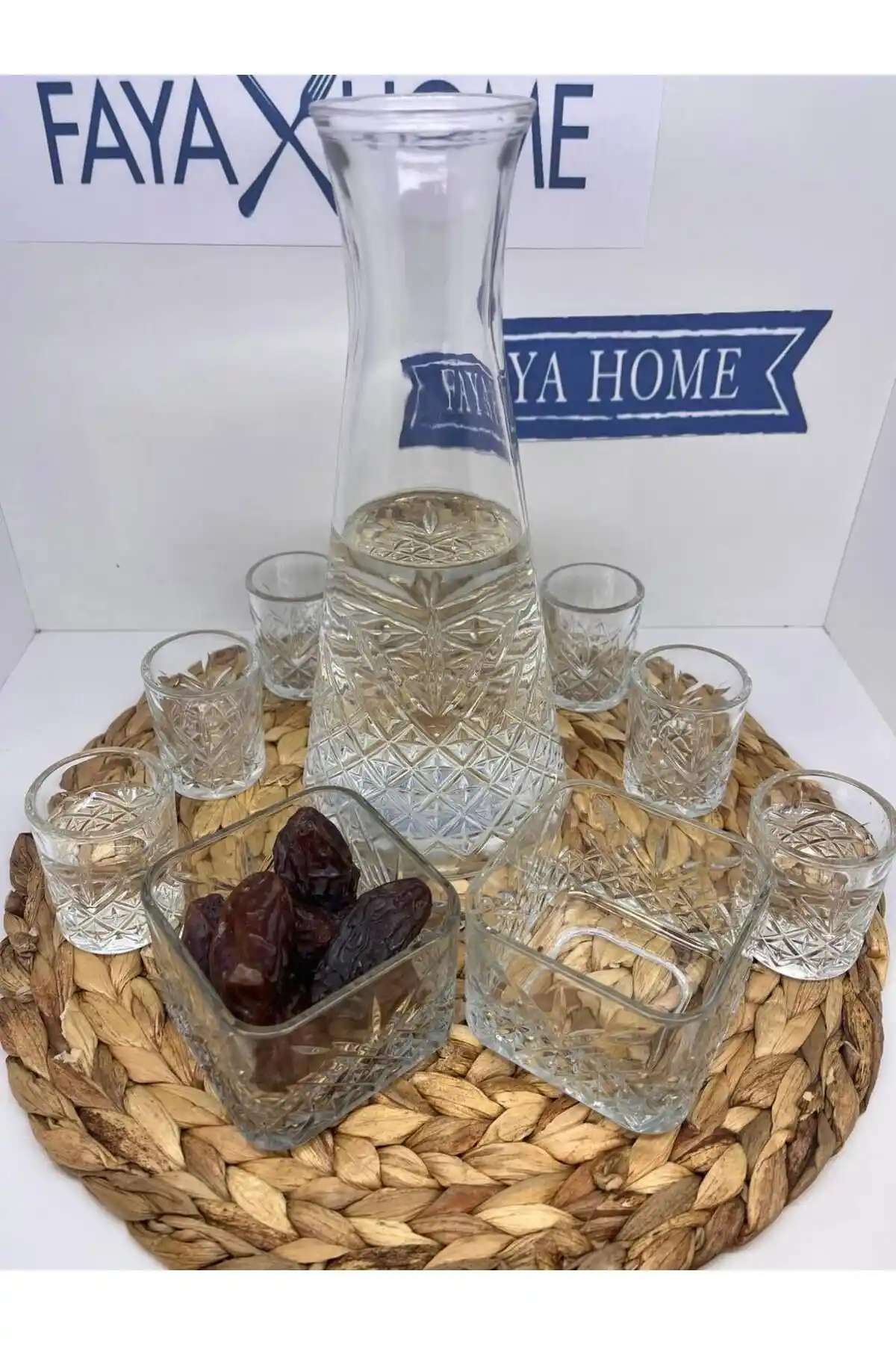 Cam Zemzem Takımı ile Dekorasyonunuza Zarafet ve Spiritüel Dokunuşlar Katın