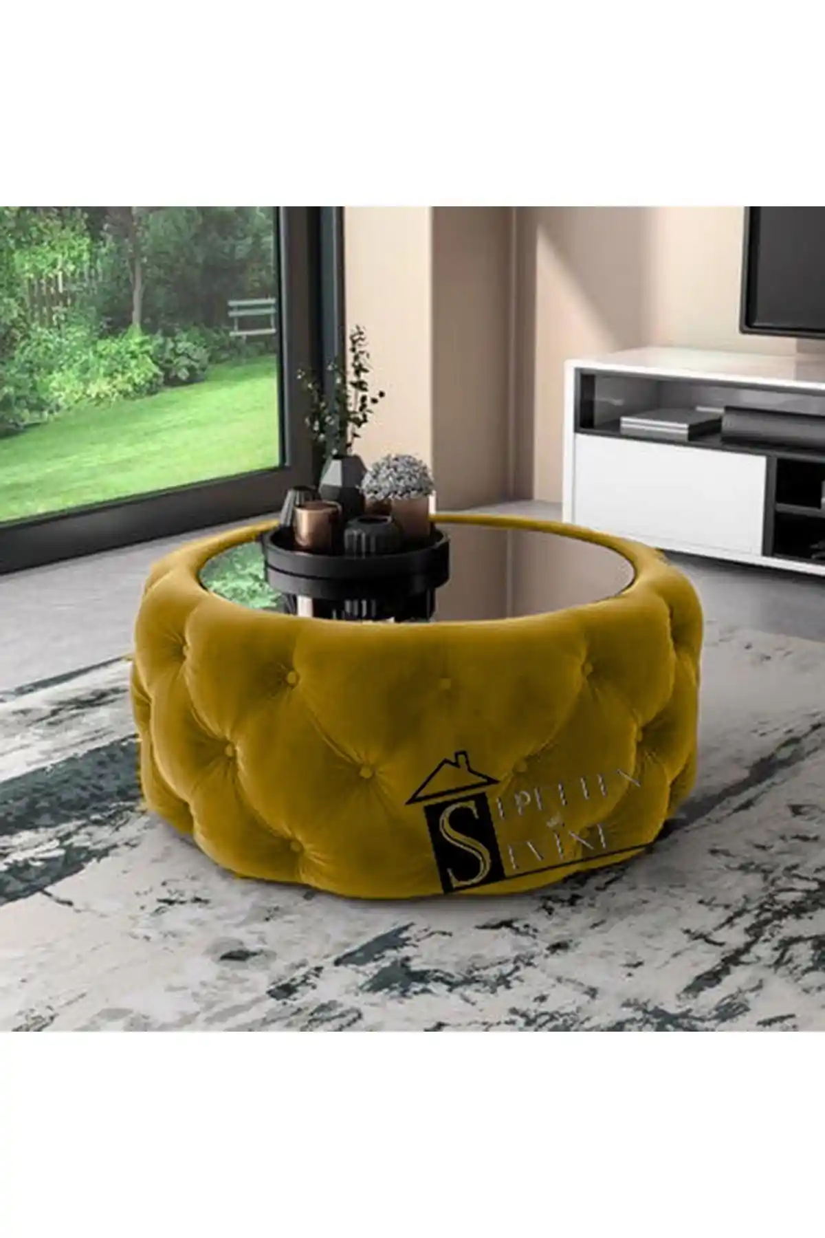 Camlı Puf Sehpa ile Modern ve Şık Dekorasyon Çözümleri 2023