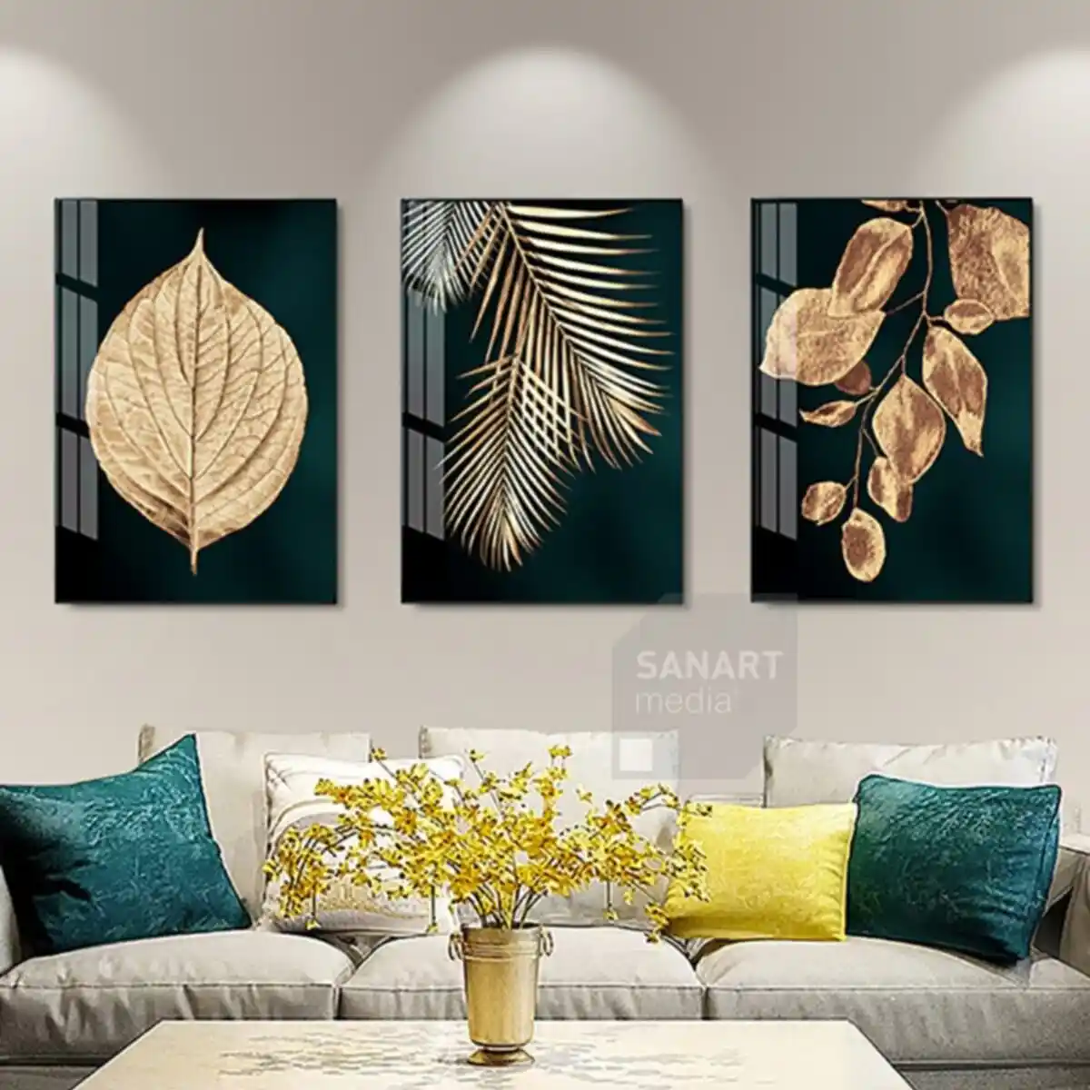 Camlı tablolarla modern ve şık dekorasyon çözümleri ve dekorasyonda kullanım alanları