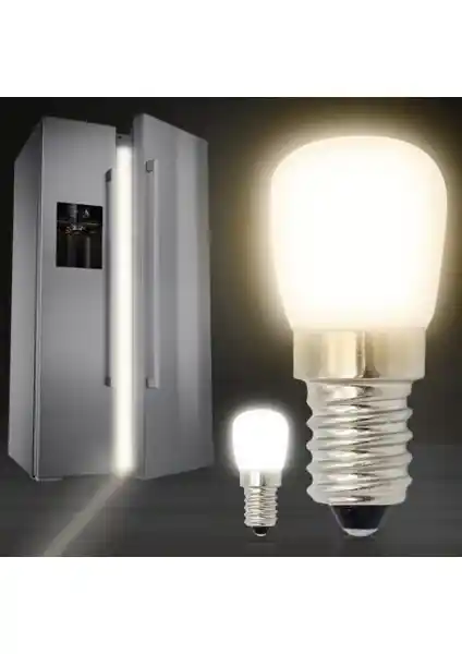 Cata 220V E14 Gün Işığı Duy Buzdolabı Ampulü CT-4261 Yüksek Kalite ve Dayanıklılık