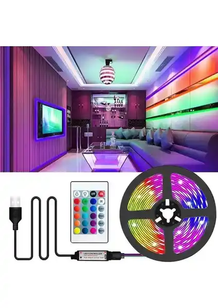 Cata CT-4566 TV Arkası Ambiyans RGB LED Seti ile Modern ve Dinamik Ev Aydınlatma Çözümü