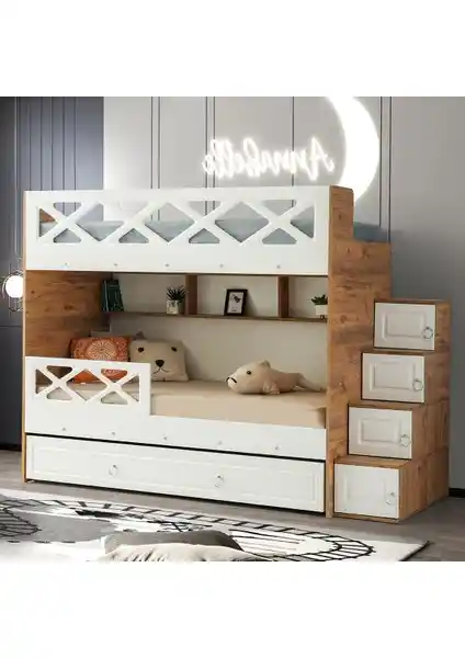 Çetin Ranza Mars Yavrulu Ranza: Modern ve Fonksiyonel Çocuk Odası Mobilyası