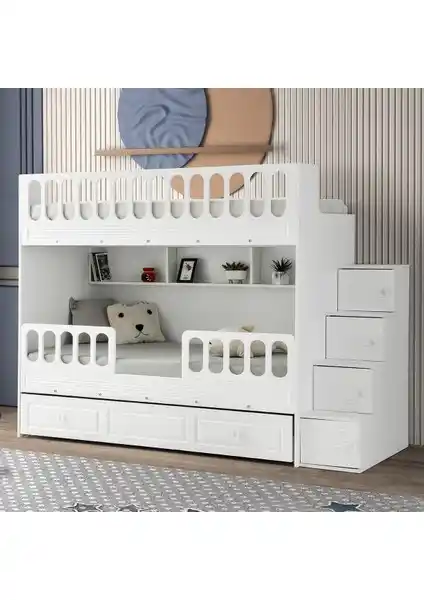 Çetin Ranza Panjur Yavrulu Ranza: Güvenli ve Estetik Çocuk Odası Mobilyası