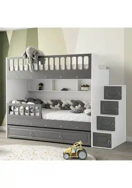 Çetin Ranza Zümrüt: Güvenli ve Şık Çocuk Odası Mobilyası Çözümü