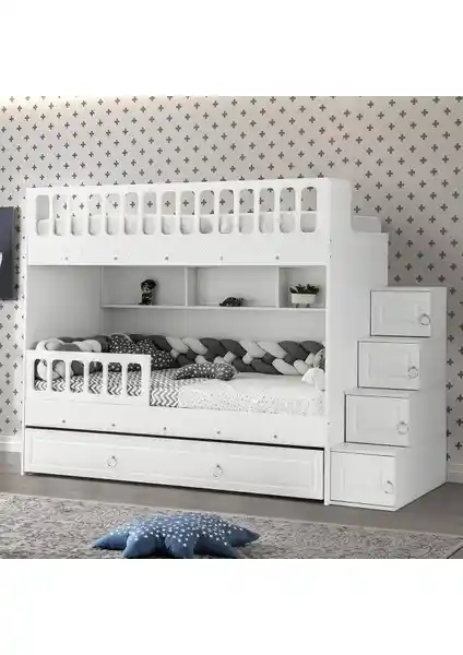 Çetin Ranza Zümrüt Yavrulu Ranza: Güvenli ve Şık Çocuk Odası Çözümü