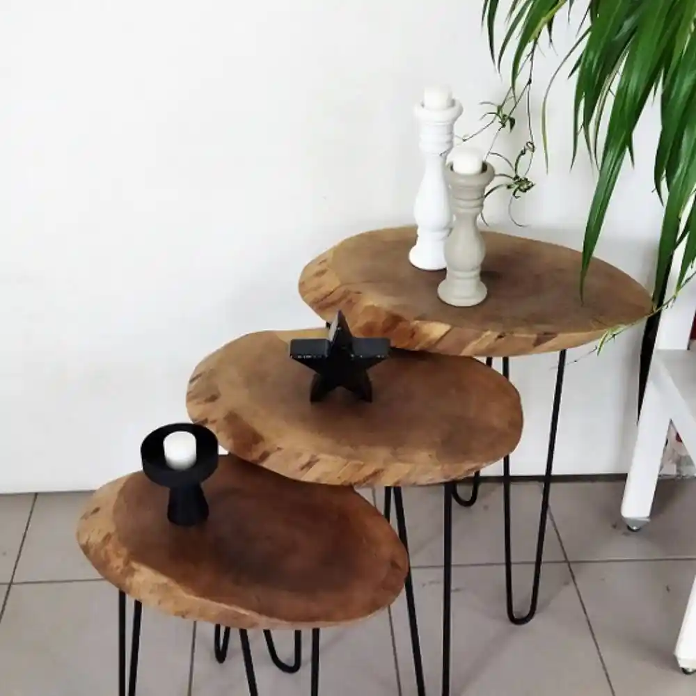 Ceviz Sehpa Takımı ile Ev Dekorasyonunuza Zarif ve İşlevsel Dokunuşlar