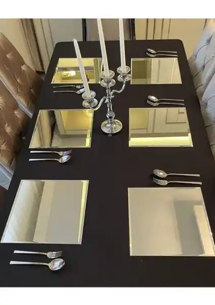 Çg Home Masa Üstü Bizoteli Ayna Zarif Tasarımı ve Modern Şıklık İçin Uygun