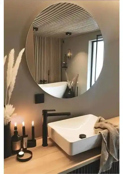 Cg Home Yuvarlak Dekoratif Aynası: Modern Tasarım ve Dayanıklılık Bir Arada