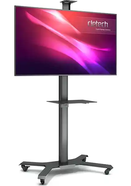 Cletech Tekerlekli LCD ve Monitör Sehpası: Modern ve Taşınabilir Çözüm