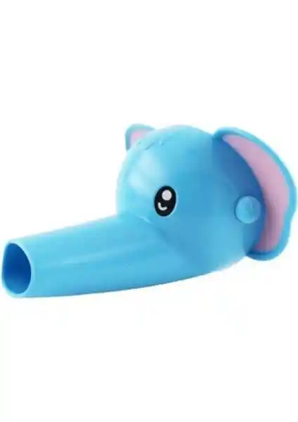 Çocuklar İçin Güvenli ve Eğlenceli Fil Figürlü Musluk Uzatıcı Başlık